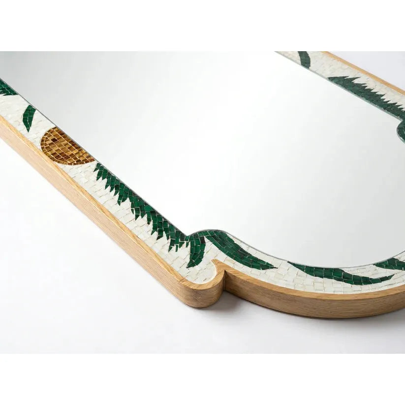 Lotus Mosaic Mirror