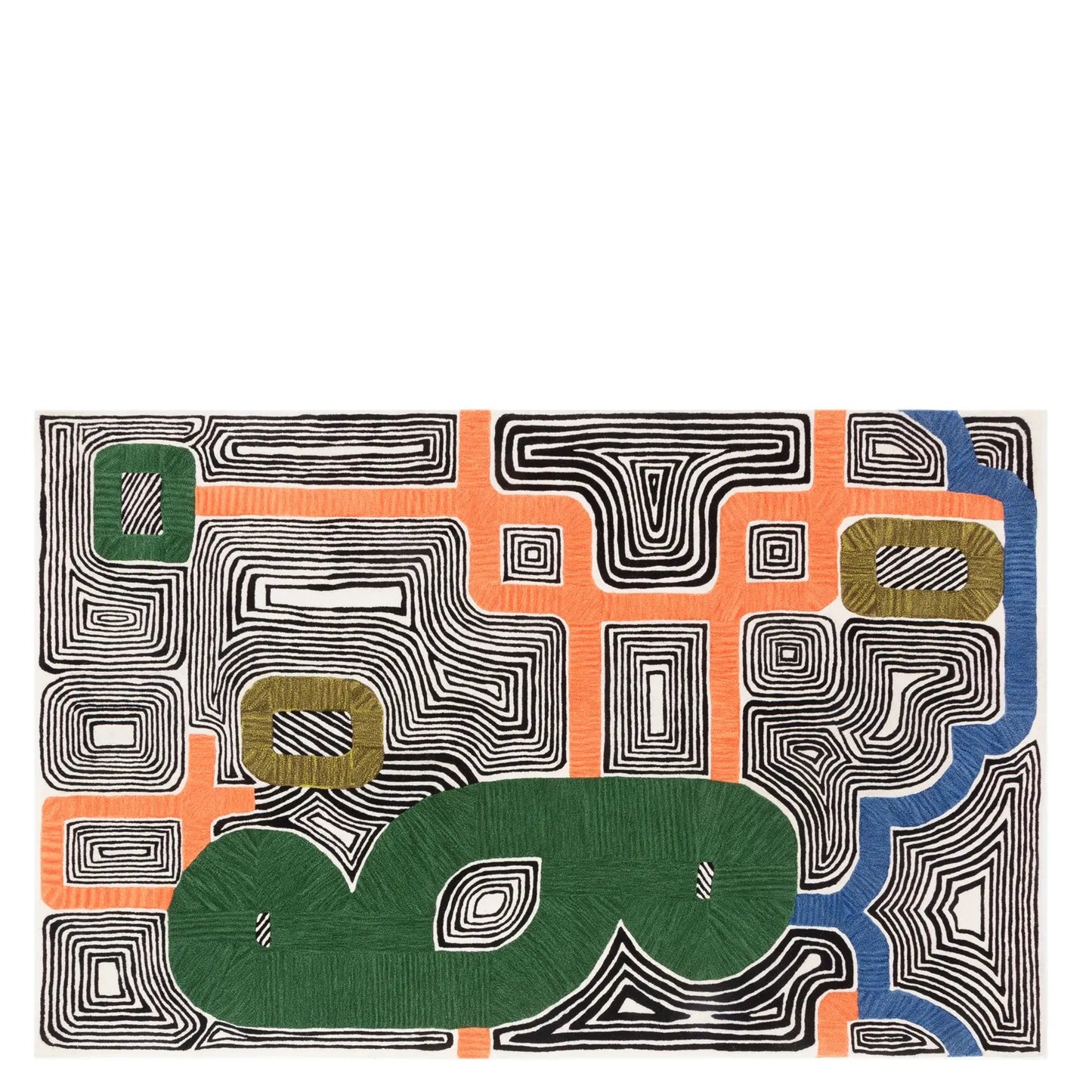 En Allant Aux Baux Cypres Rug