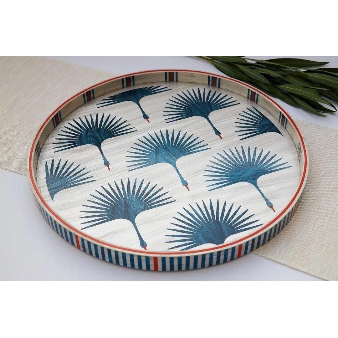 patterned-tray