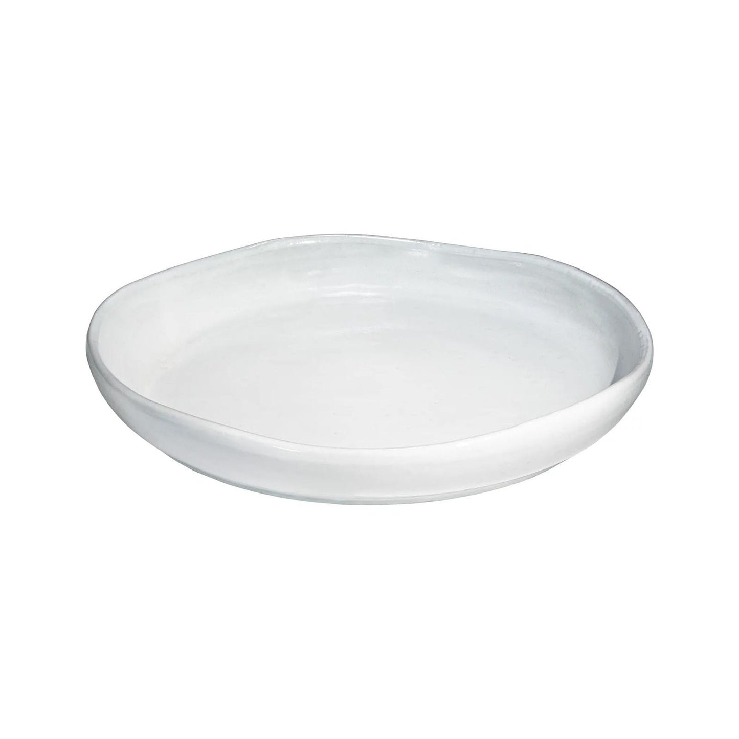 form-white-round-serving-platter
