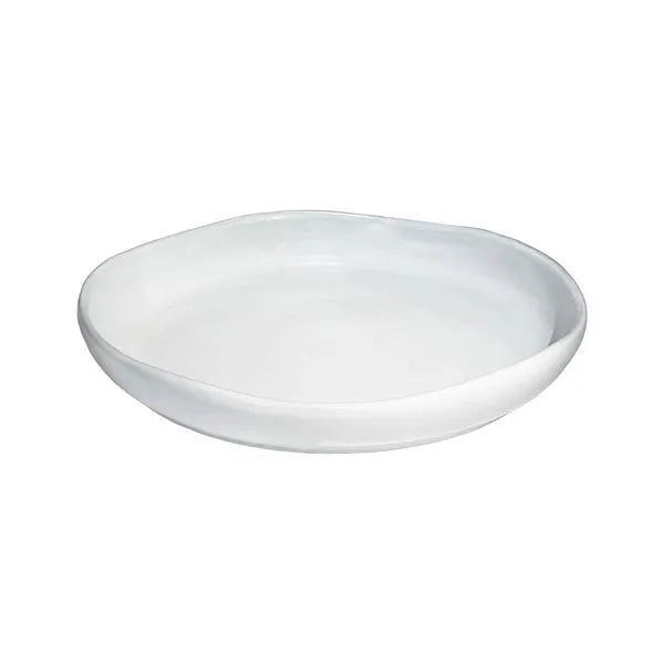 form-white-round-serving-platter