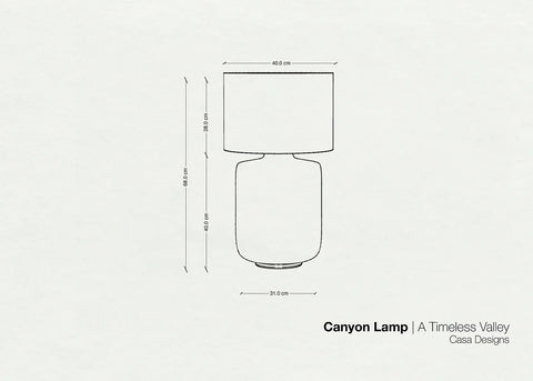 Canyon Lamp Canyon Lamp