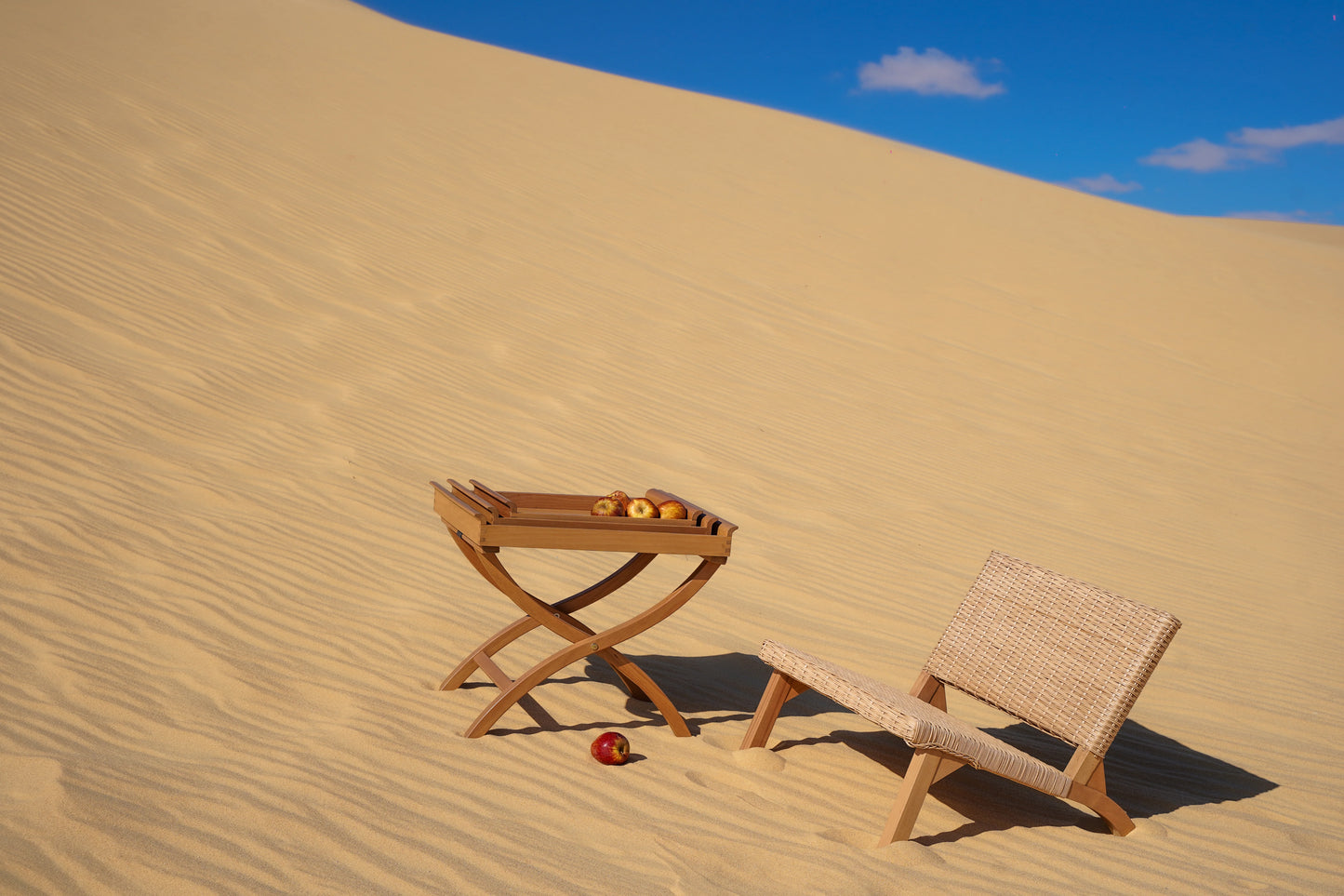Low Bamboo Chair