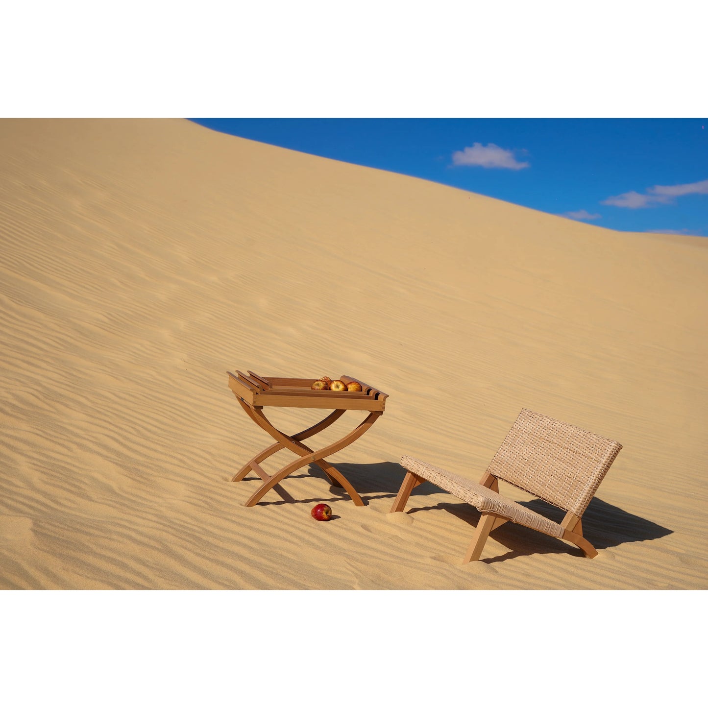 Low Bamboo Chair