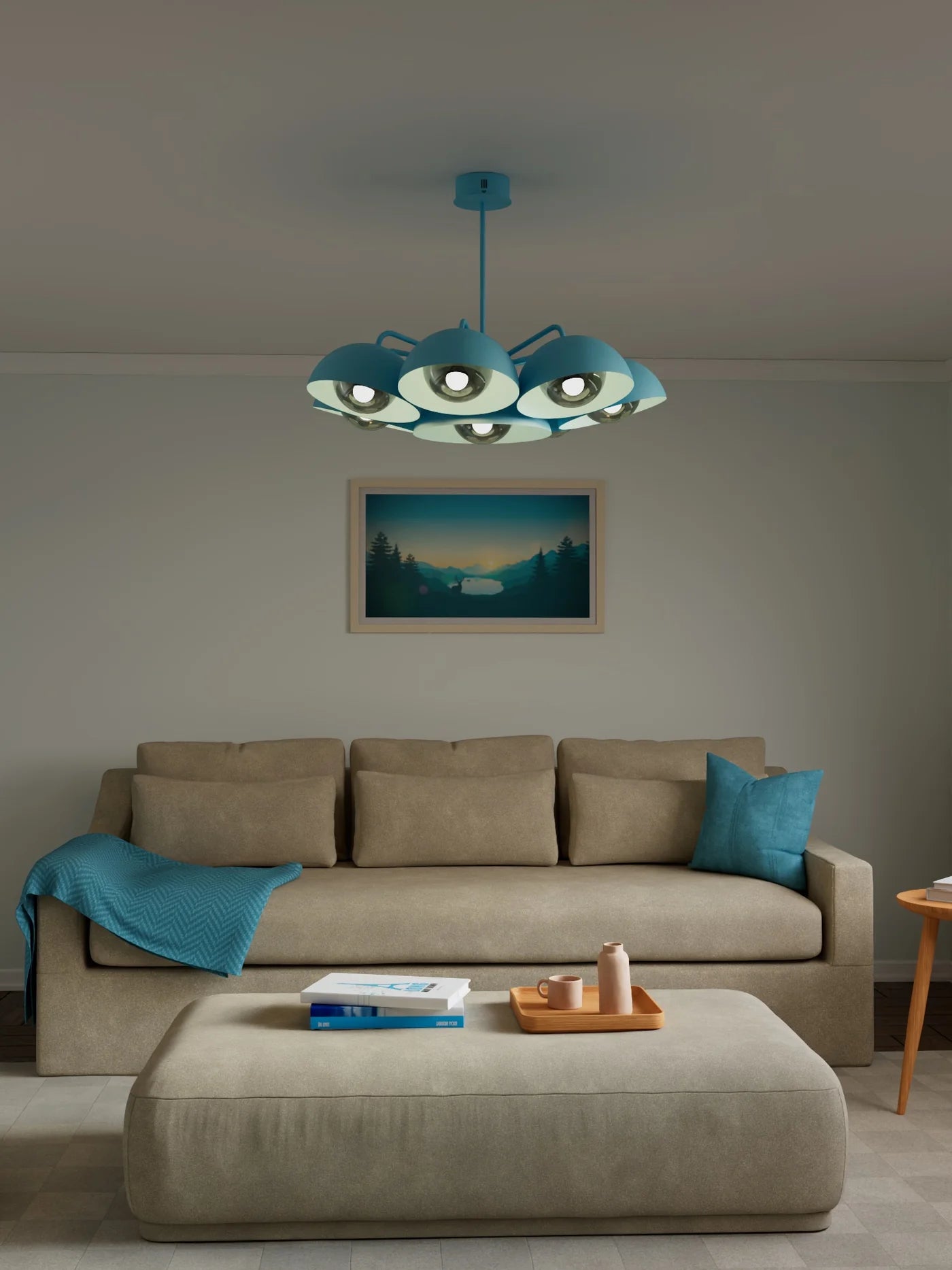 Lunar Chandelier