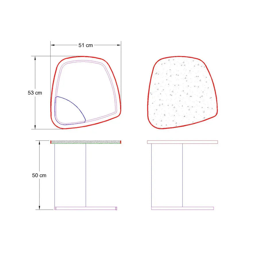 L-Shape Curve (Greek Calacatta Blanco Marble)