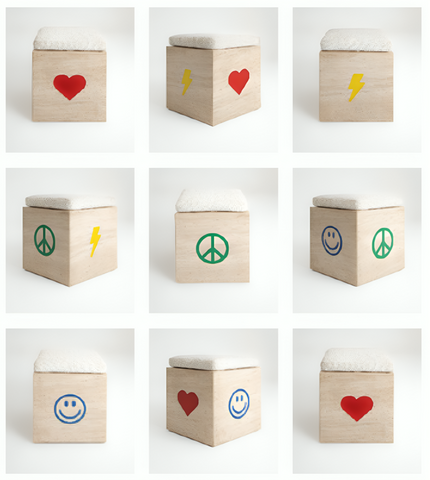 Happy Dice Stool Happy Dice Stool