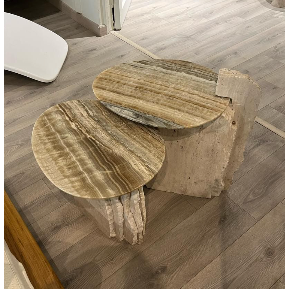 Stone Cloud Side Table