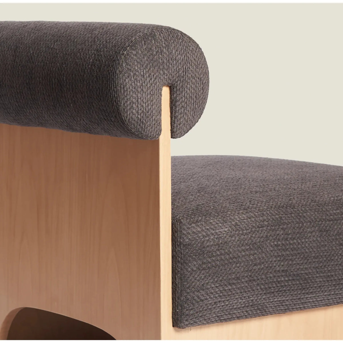 Marcella in Grey - Statement Chair