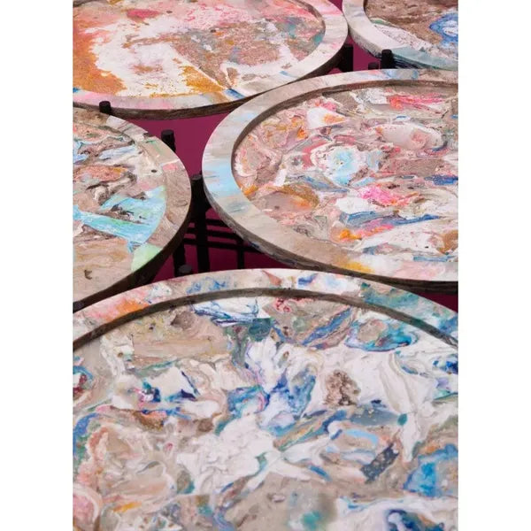 Galactic Multifunctional Tray Table - Shell Homage- The Mob Collective