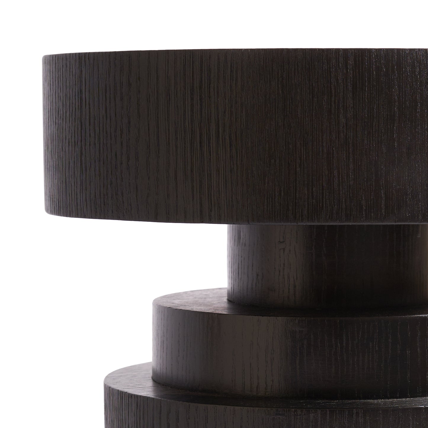 Oak Stacked Side Table
