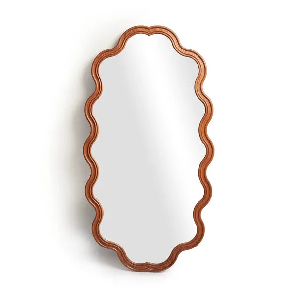 Oakwave Mirror