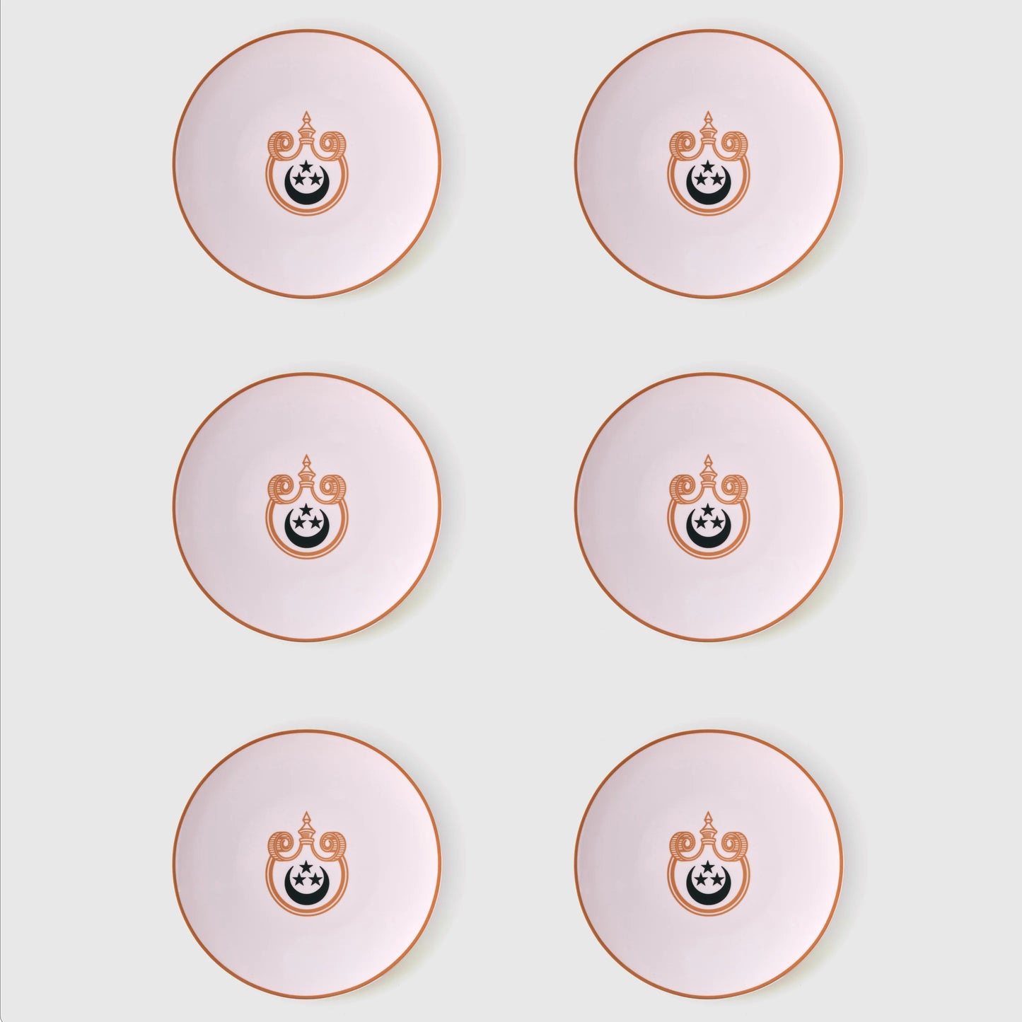 Afandina set of 6 Dinner Plates