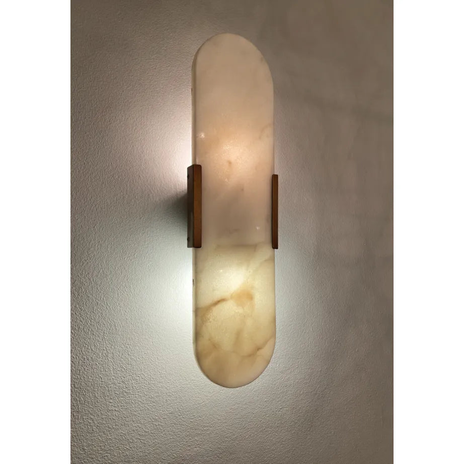 Oblong Marble Wall Light - Ultra Design- The Mob Collective