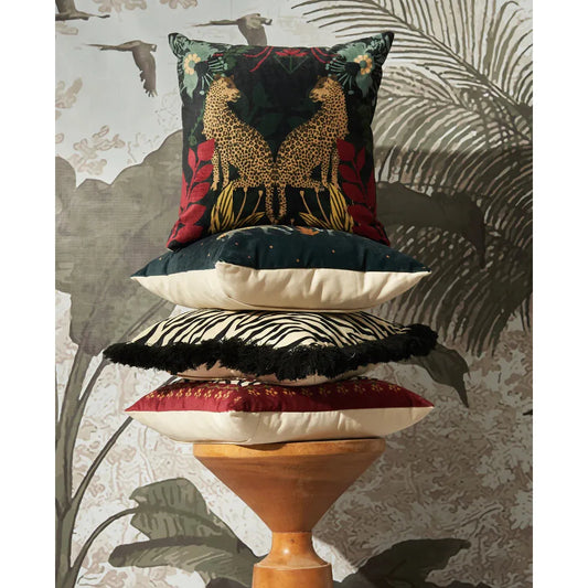 Cub Velvet Decorative Cushion