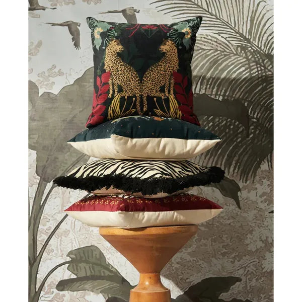 Cub Velvet Decorative Cushion