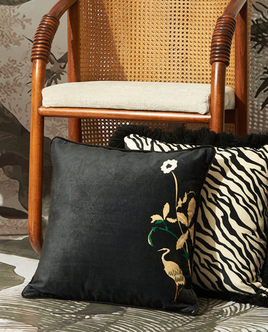 Ostrich - Velvet Cushion Ostrich - Velvet Cushion