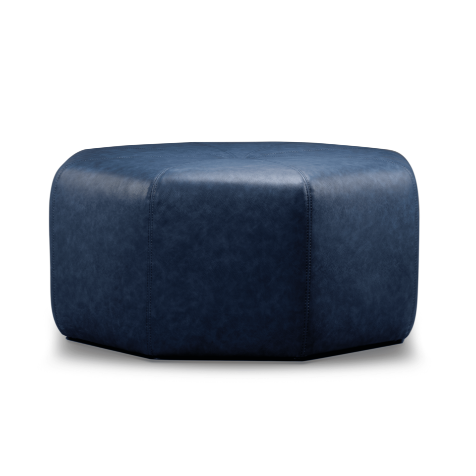 Octagonal Pouf - Mahally- The Mob Collective Octagonal Pouf - Mahally- The Mob Collective