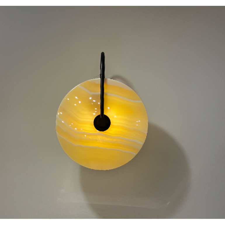 Alabaster Eye Wall Light - Ultra Design- The Mob Collective
