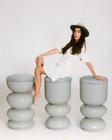 The Sleek Sassy Bar Stool - August- The Mob Collective The Sleek Sassy Bar Stool - August- The Mob Collective