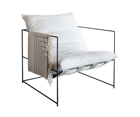 Cozy Cushion & Ropes Chair - MAISON KA- The Mob Collective Cozy Cushion & Ropes Chair - MAISON KA- The Mob Collective
