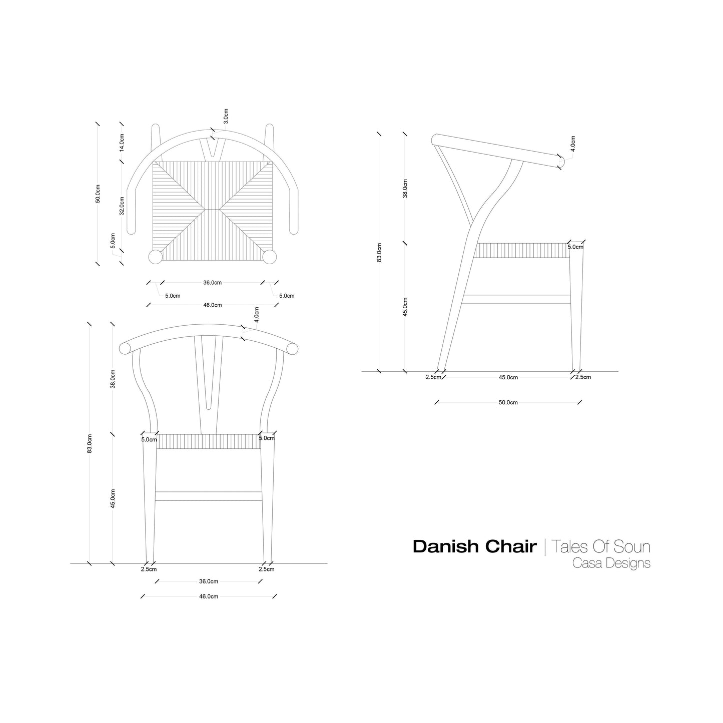 Danish Chair - CASA Designs- The Mob Collective