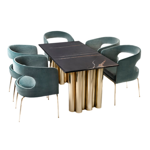 Luxurious Dining Table - MAISON KA- The Mob Collective Luxurious Dining Table - MAISON KA- The Mob Collective