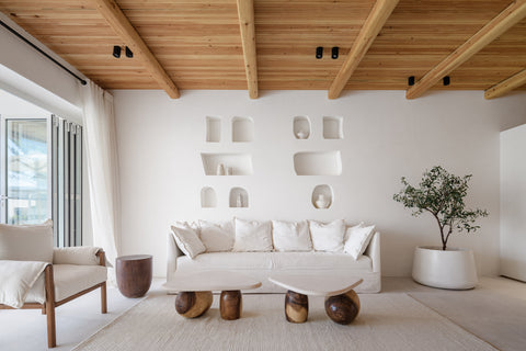 Twin Stone Coffee Tables - Reha- The Mob Collective Twin Stone Coffee Tables - Reha- The Mob Collective
