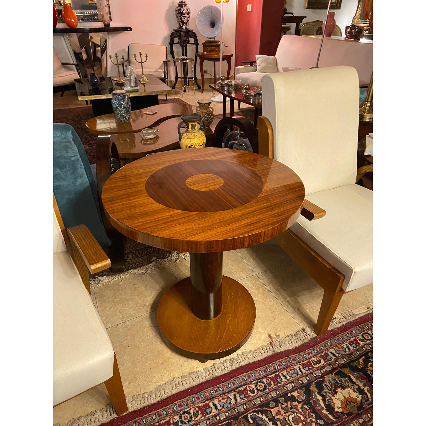 Art Deco Side Table - Sheraz Gallery- The Mob Collective