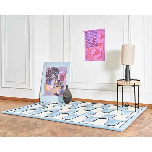 Luna Baby Blue & White - INCA- The Mob Collective