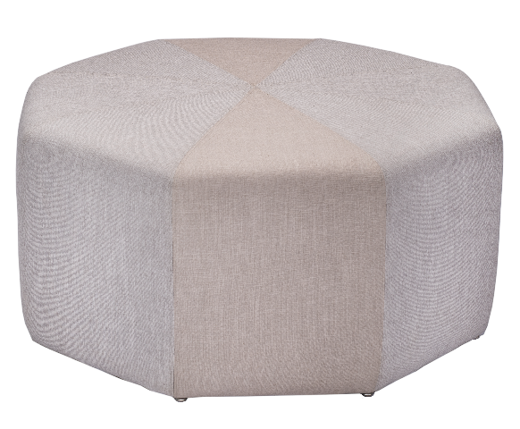 Octagonal Pouf - Mahally- The Mob Collective Octagonal Pouf - Mahally- The Mob Collective