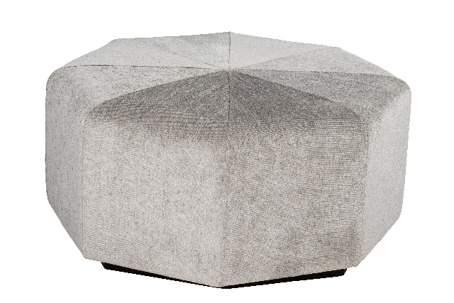 Octagonal Pouf - Mahally- The Mob Collective Octagonal Pouf - Mahally- The Mob Collective