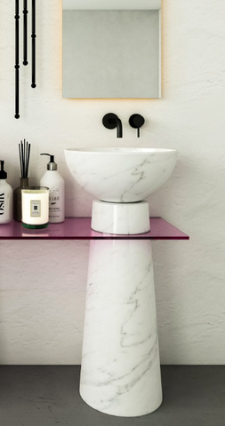 Carrara Marble Sink Carrara Marble Sink