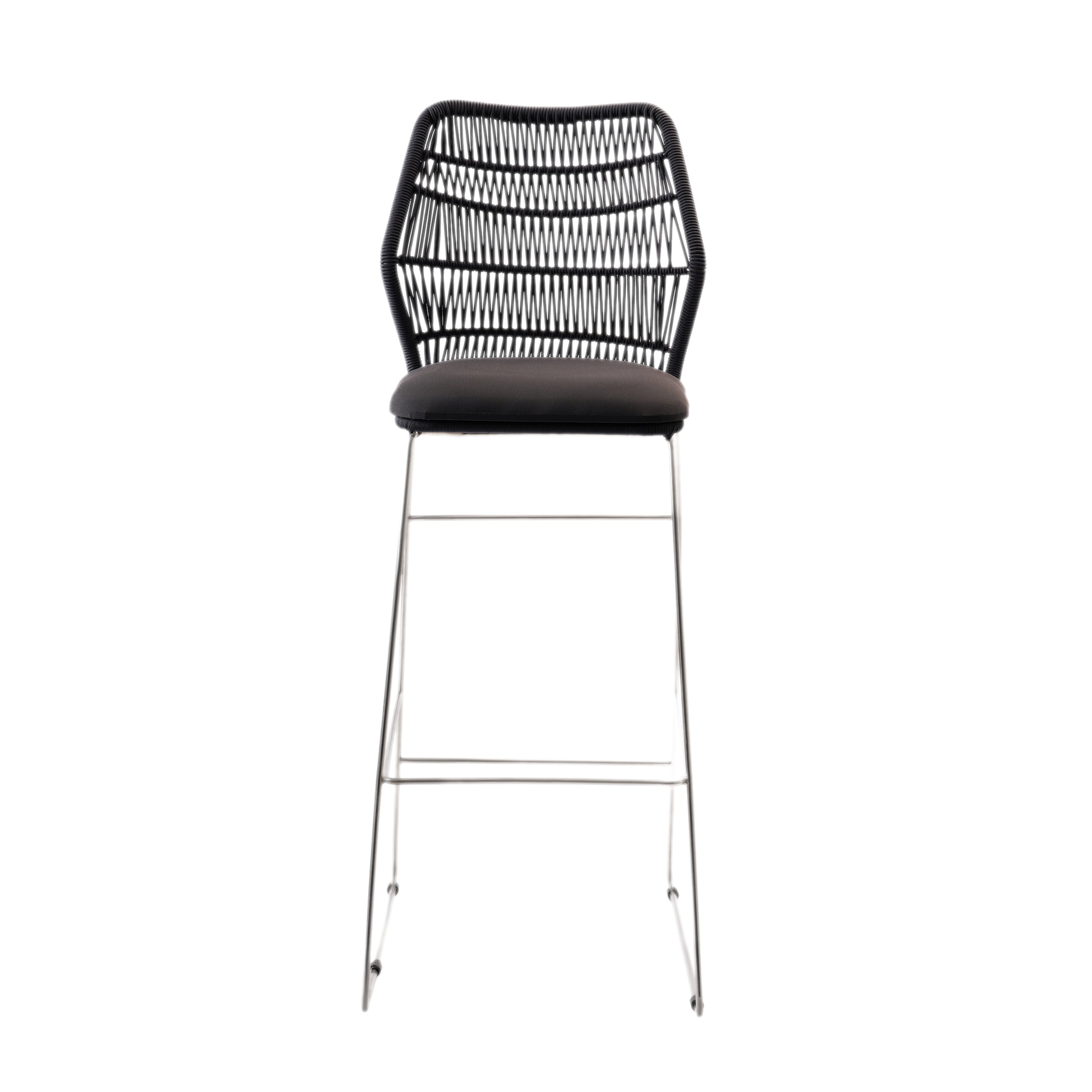 Rope Bar Stool - MAISON KA- The Mob Collective Rope Bar Stool - MAISON KA- The Mob Collective