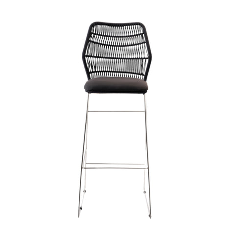 Rope Bar Stool - MAISON KA- The Mob Collective Rope Bar Stool - MAISON KA- The Mob Collective