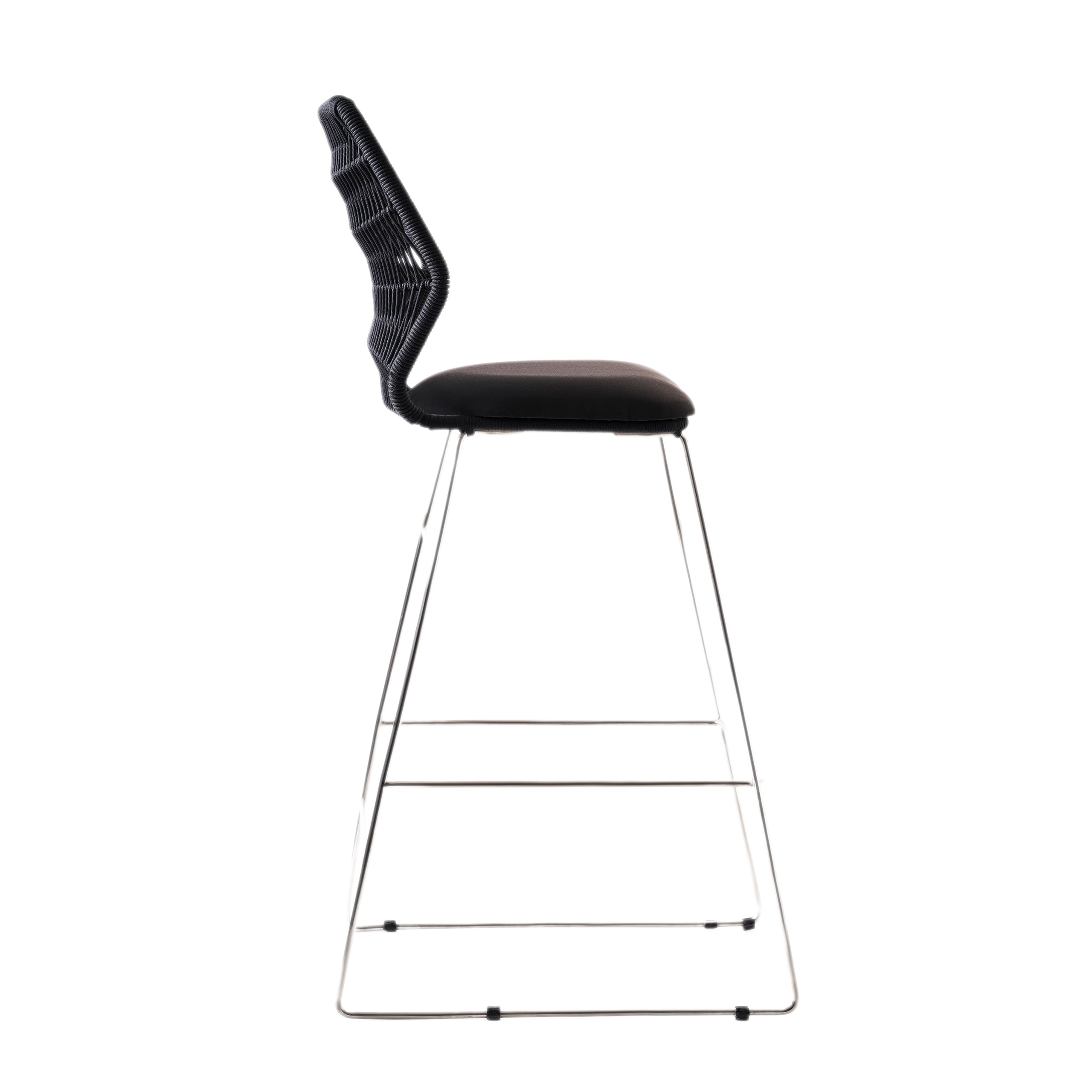 Rope Bar Stool - MAISON KA- The Mob Collective Rope Bar Stool - MAISON KA- The Mob Collective