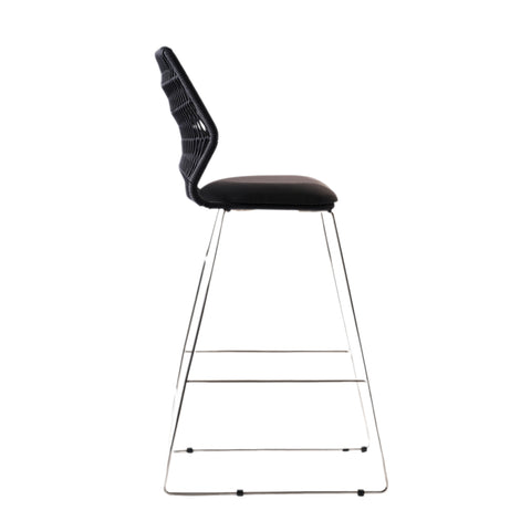Rope Bar Stool - MAISON KA- The Mob Collective Rope Bar Stool - MAISON KA- The Mob Collective