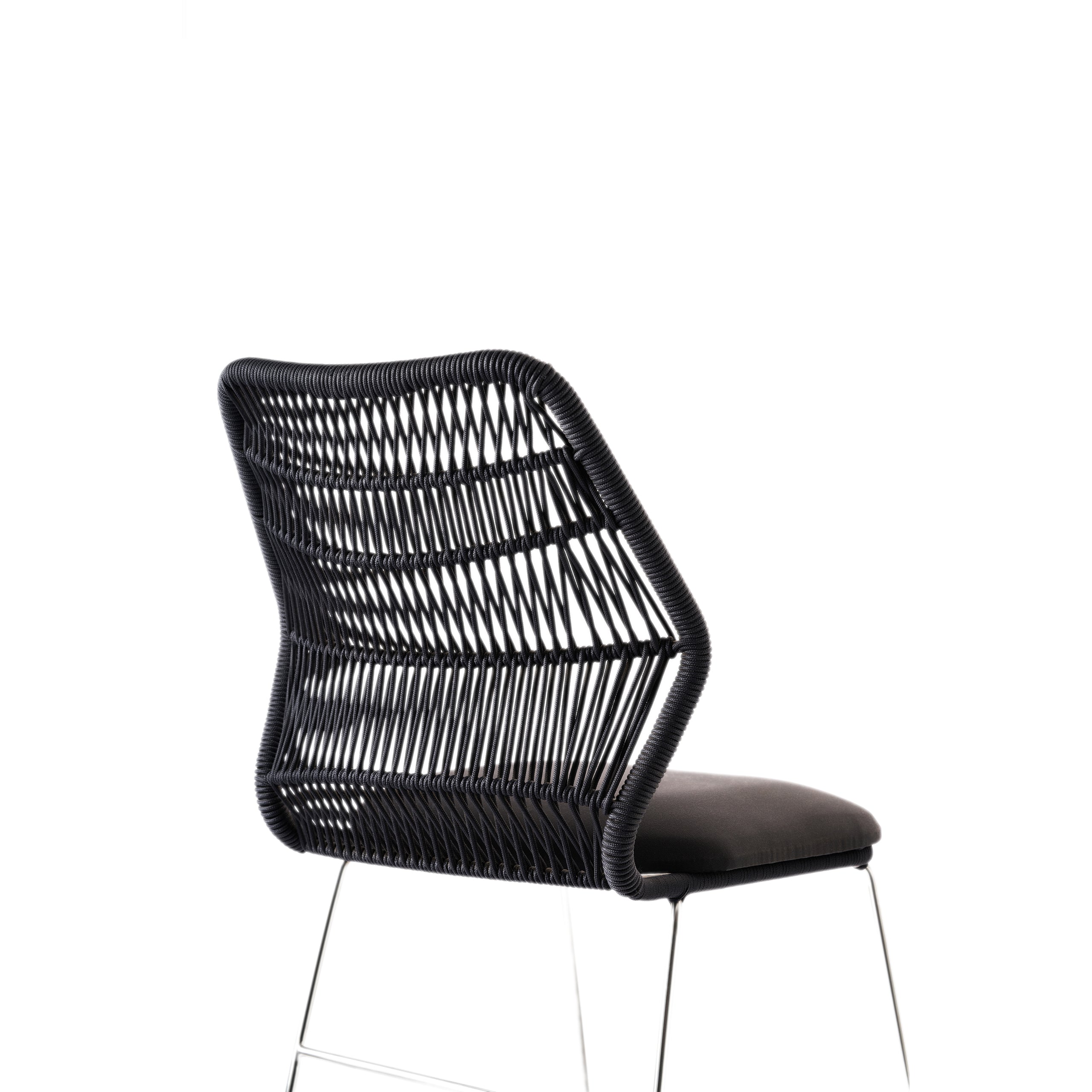 Rope Bar Stool - MAISON KA- The Mob Collective Rope Bar Stool - MAISON KA- The Mob Collective