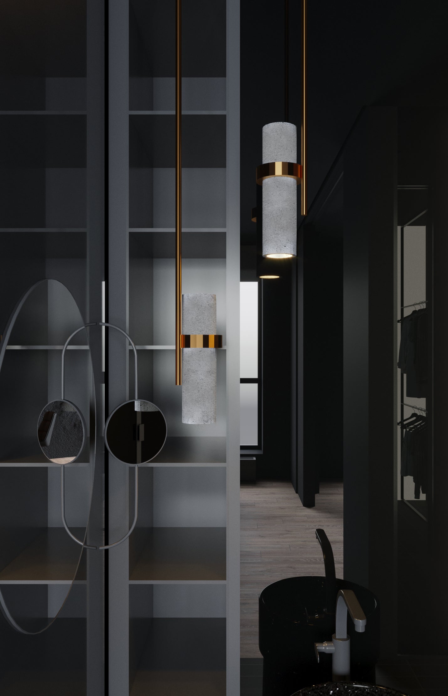 Rounded Pendant - DAI LIGHTING- The Mob Collective Rounded Pendant - DAI LIGHTING- The Mob Collective