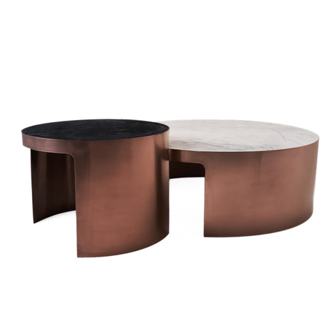 Nested Set Coffee Table - MAISON KA- The Mob Collective Nested Set Coffee Table - MAISON KA- The Mob Collective