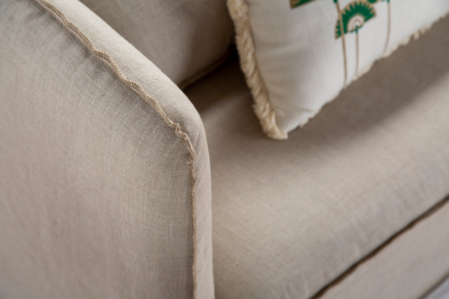 Rustic Slip-On Sofa - Shewekar- The Mob Collective
