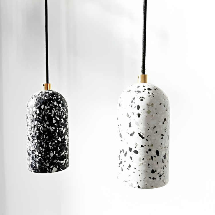 Terrazzo Pendant - Mediterranean Landscape- The Mob Collective Terrazzo Pendant - Mediterranean Landscape- The Mob Collective
