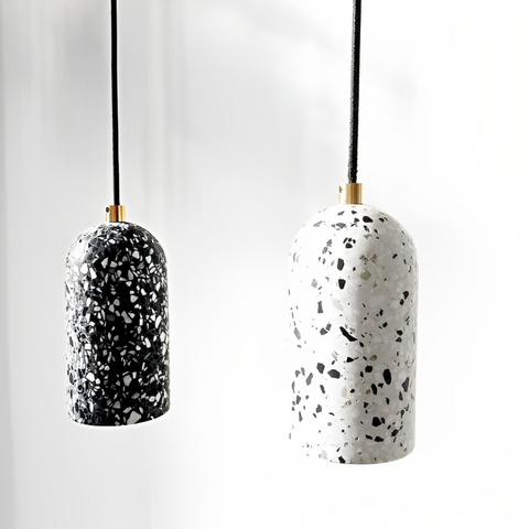 Terrazzo Pendant - Mediterranean Landscape- The Mob Collective Terrazzo Pendant - Mediterranean Landscape- The Mob Collective