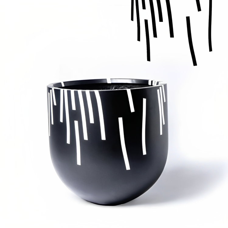 Cup Pot - Mediterranean Landscape- The Mob Collective