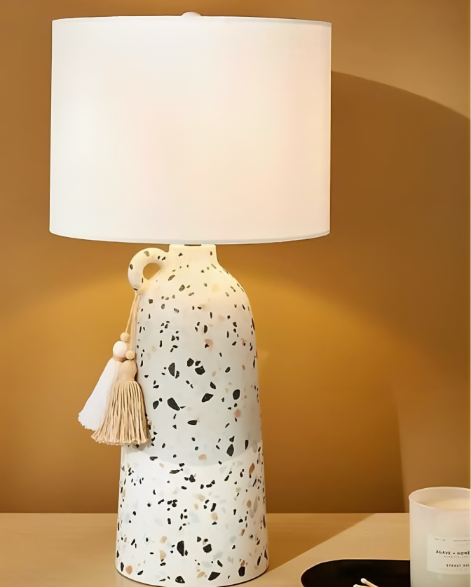 Lamp Shade - Mediterranean Landscape- The Mob Collective