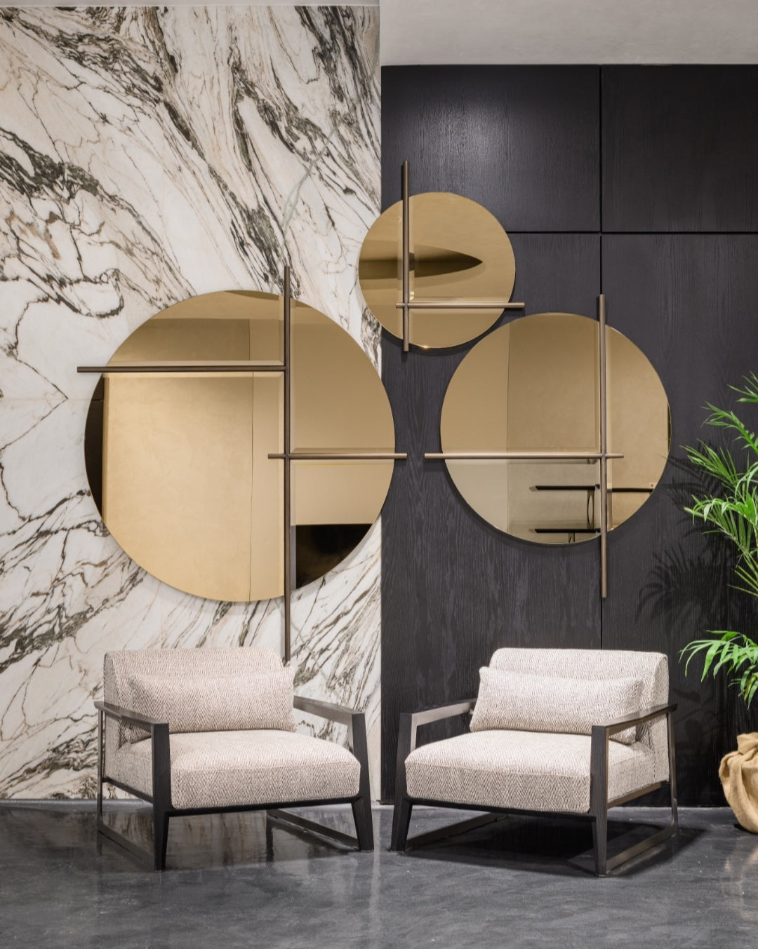 Sanremo Mirror - Aurea- The Mob Collective