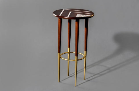 Mother Of Pearl Stool B - TALATA- The Mob Collective Mother Of Pearl Stool B - TALATA- The Mob Collective
