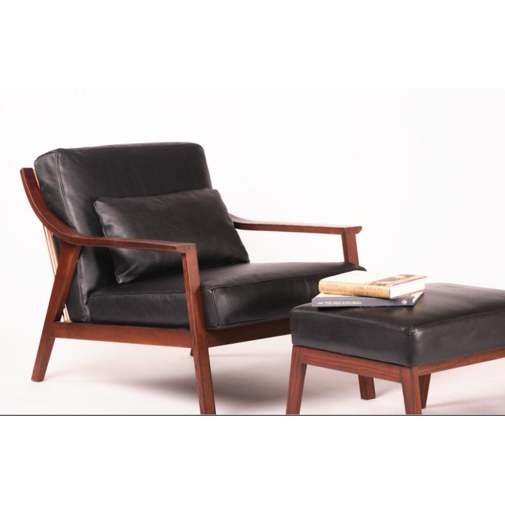 Leather Linear Chair - Ark Design- The Mob Collective