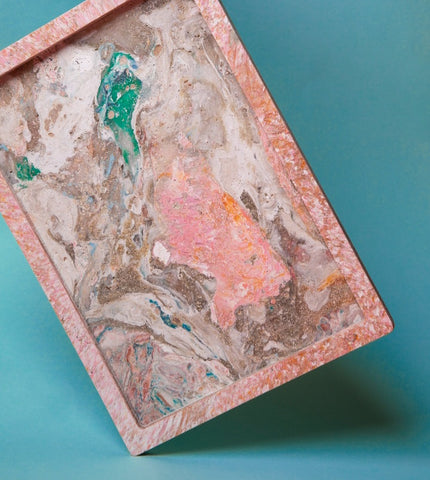 Nebula Rectangular Tray - Shell Homage- The Mob Collective Nebula Rectangular Tray - Shell Homage- The Mob Collective