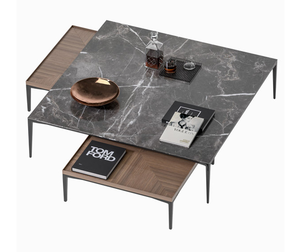 Set of 3 Coffee Table - MAISON KA- The Mob Collective Set of 3 Coffee Table - MAISON KA- The Mob Collective